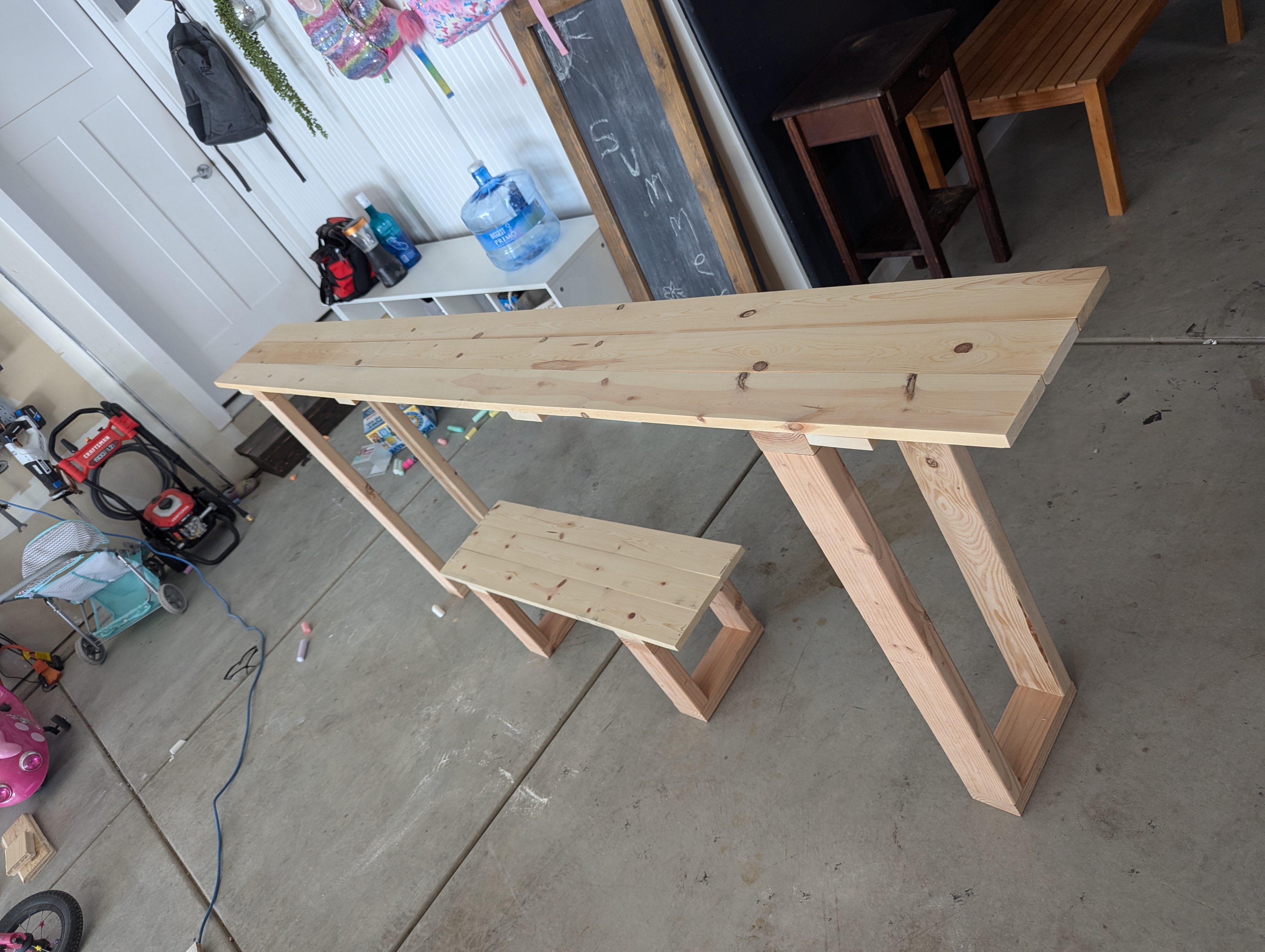 Narrow hallway table